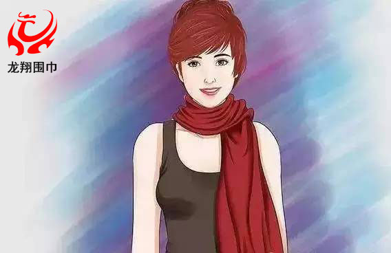 圍巾優雅簡便式系法