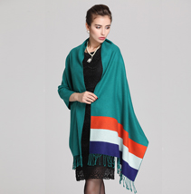 秋冬條紋披肩 秋冬條紋披肩