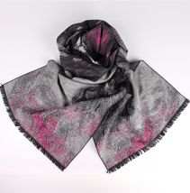 油畫藝術(shù)提花圍巾 油畫藝術(shù)提花圍巾