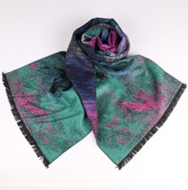 油畫藝術(shù)圍巾 油畫藝術(shù)圍巾